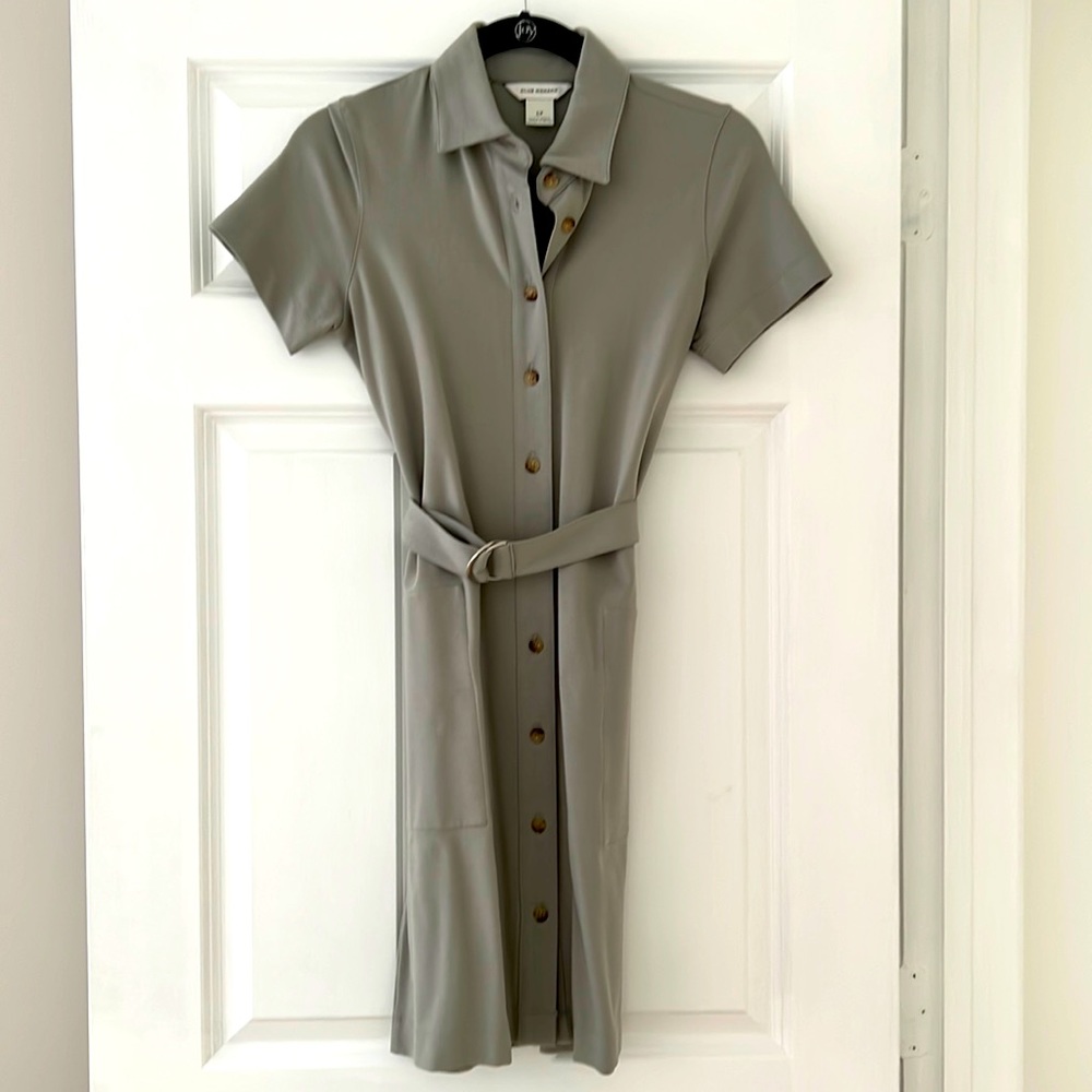 Button down Knit Dress